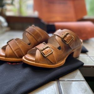 Handmade Leather Freebird Heels